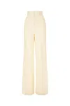 Del Core Cotton Wide-leg Trousers In H1007