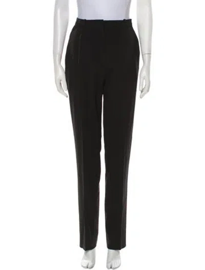 Pre-owned Del Core Straight Leg Pants In Black