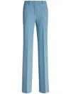 Del Core Twill Trousers In Blue