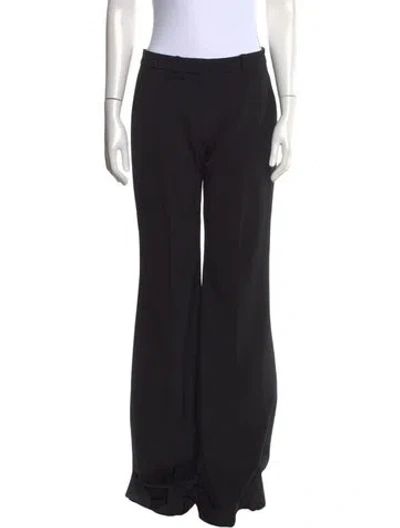 Pre-owned Del Core Wide Leg Pants In Black