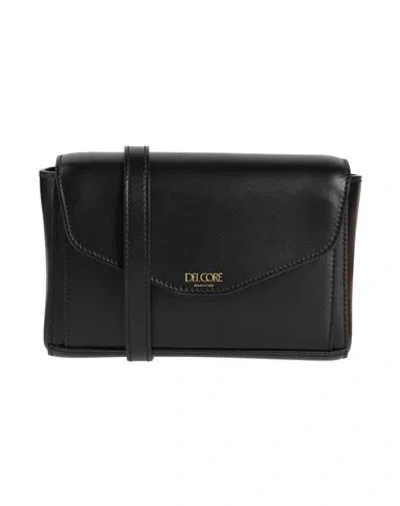 Del Core Woman Cross-body Bag Black Size - Leather