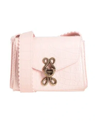 Del Core Woman Cross-body Bag Light Pink Size - Calfskin