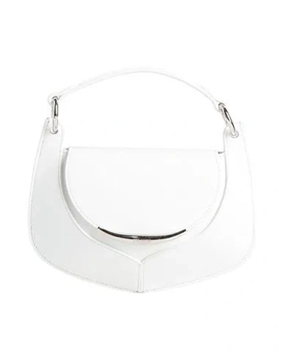 Del Core Woman Handbag White Size - Leather