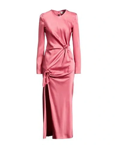 Del Core Woman Maxi Dress Antique Rose Size 8 Acetate, Viscose In Pink