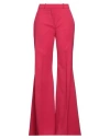 Del Core Woman Pants Fuchsia Size 6 Polyester, Virgin Wool, Elastane In Pink