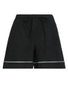 Del Core Woman Shorts & Bermuda Shorts Black Size 4 Cotton, Elastane In Black