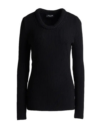 Del Core Woman Sweater Black Size S Virgin Wool