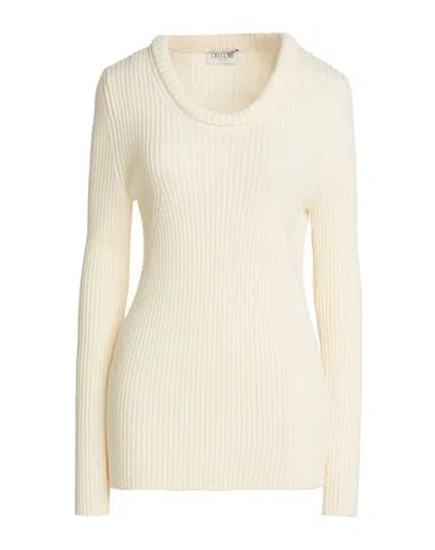 Del Core Woman Sweater Off White Size S Virgin Wool