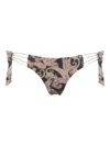 Del Maar Muabai Paisley-pattern Bikini Bottoms In Blue