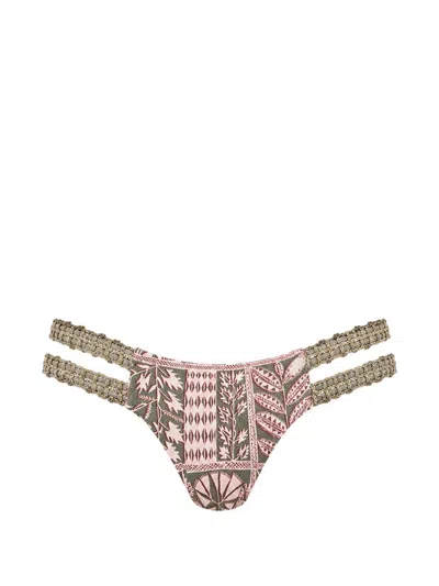 Del Maar Gehäkelte Samira Beachwear In Green