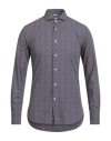 Del Siena Man Shirt Black Size 17 ½ Cotton