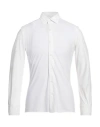 Del Siena Man Shirt White Size Xl Polyamide, Elastane In White