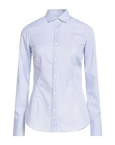 Del Siena Woman Shirt Sky Blue Size 10 Cotton