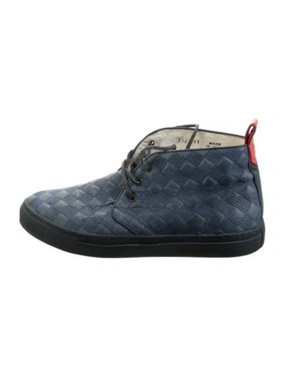 Pre-owned Del Toro Patterned Sneakers In Blue