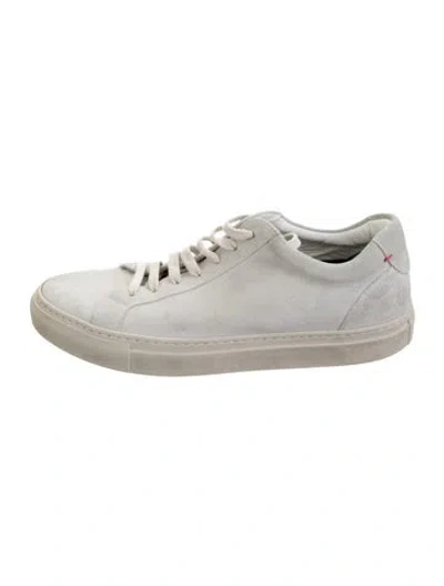 Pre-owned Del Toro Suede Sneakers In Silver