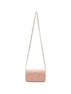 Delage 레더 크로스 백 In Pink