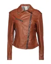 Delan Jackets In Brown