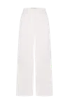 Delegan Clothes Pants Without A Belt In White