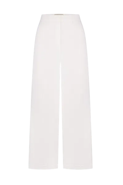 Delegan Clothes Pants Without A Belt In White