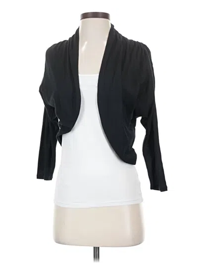 Pre-owned Deletta Cardigan Sweater In Black
