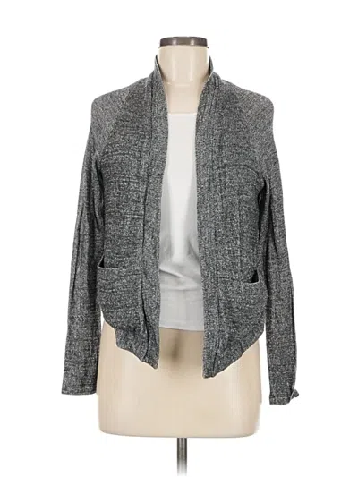 Pre-owned Deletta Cardigan Sweater In Gray