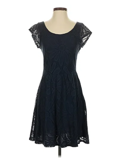 Pre-owned Deletta Casual Dress In Black