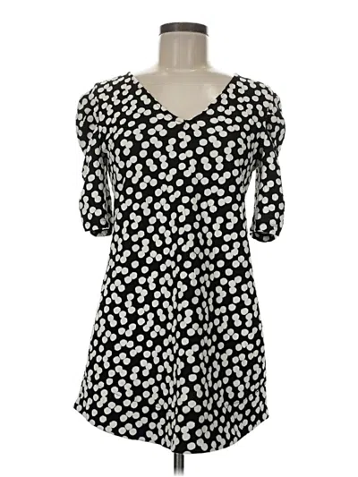 Pre-owned Deletta Casual Dress In Black