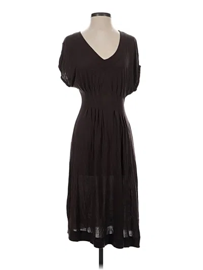 Pre-owned Deletta Casual Dress In Brown