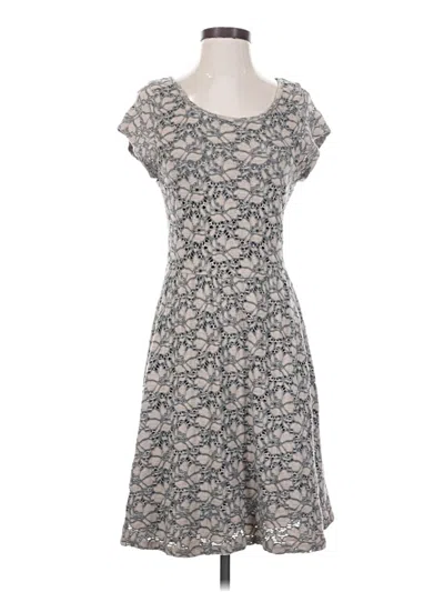 Pre-owned Deletta Casual Dress In Gray