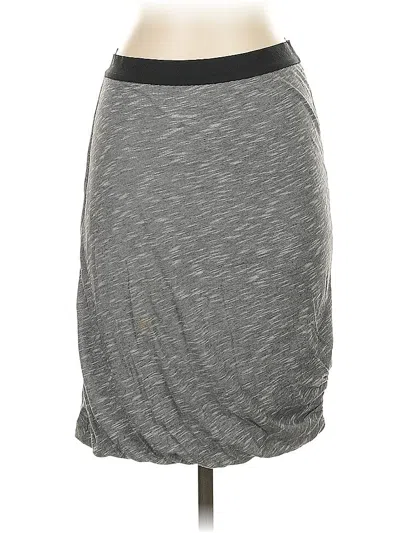 Pre-owned Deletta Casual Skirt In Gray
