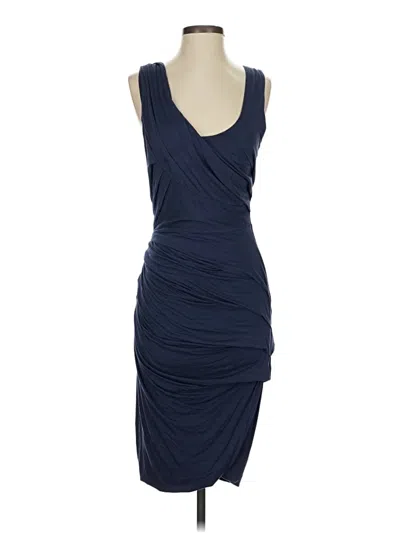 Pre-owned Deletta Cocktail Dress In Blue