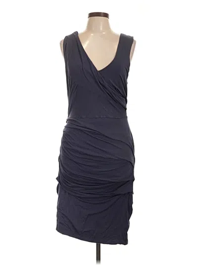 Pre-owned Deletta Cocktail Dress In Gray