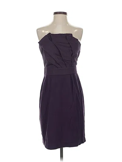 Pre-owned Deletta Cocktail Dress In Purple