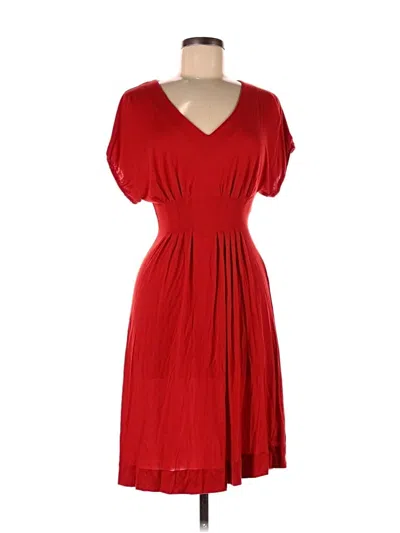 Pre-owned Deletta Cocktail Dress In Red