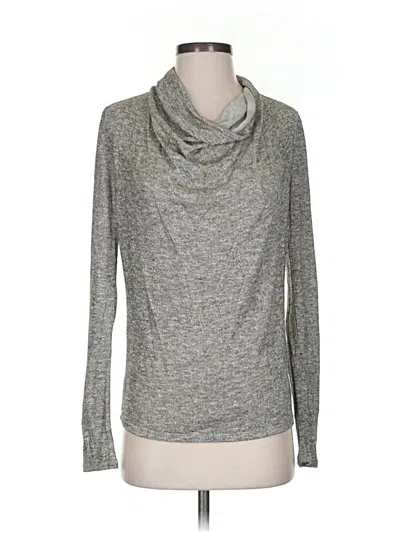 Pre-owned Deletta Long Sleeve Turtleneck In Gray