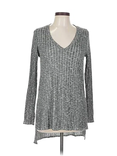 Pre-owned Deletta Pullover Sweater In Gray