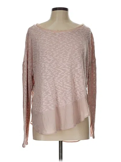 Pre-owned Deletta Pullover Sweater In Pink