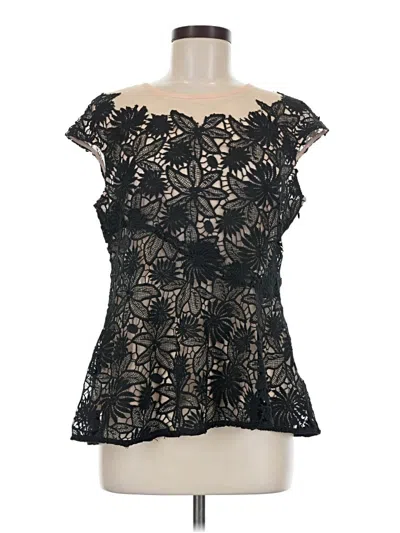 Deletta Short Sleeve Blouse In Black
