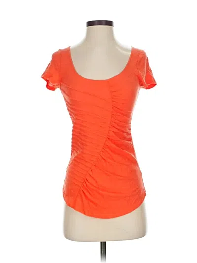 Pre-owned Deletta Short Sleeve T-shirt In Orange
