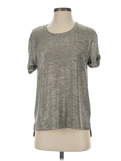 Pre-owned Deletta Short Sleeve T-shirt In Gray