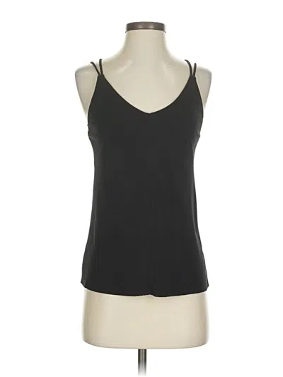 Pre-owned Deletta Sleeveless Top Black Halter Neckline Tops