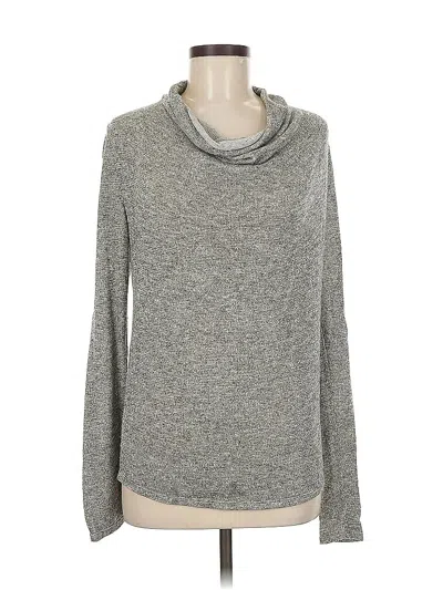Pre-owned Deletta Turtleneck Sweater In Gray