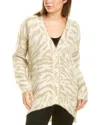 Delfi Collective Alexa Mohair-blend Cardigan In White