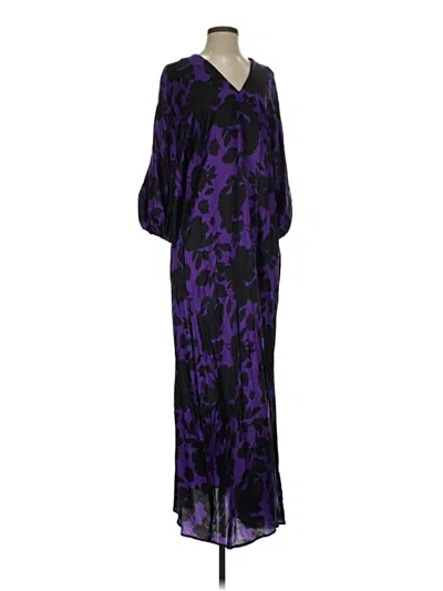 Pre-owned Delfi Collective Casual Dress In Purple