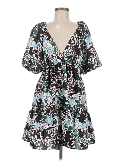 Pre-owned Delfi Collective Casual Dress In Teal