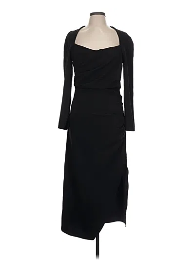 Pre-owned Delfi Collective Cocktail Dress In Black