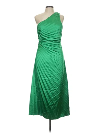 Pre-owned Delfi Collective Cocktail Dress In Green