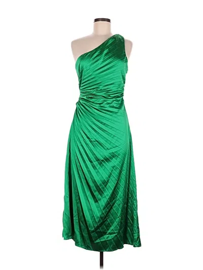 Pre-owned Delfi Collective Cocktail Dress In Green