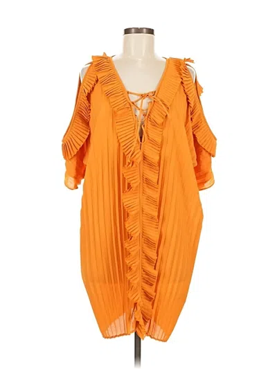 Delfi Collective Cocktail Dress In Orange