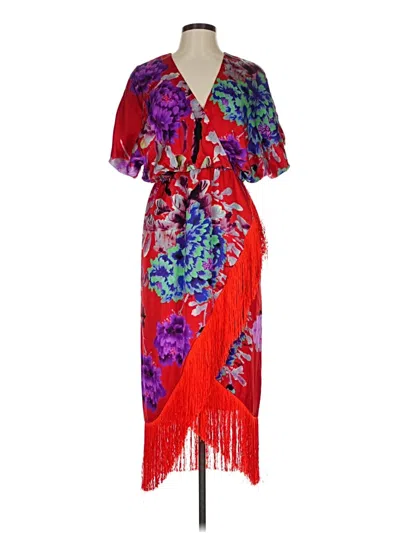 Delfi Collective Cocktail Dress In Orange